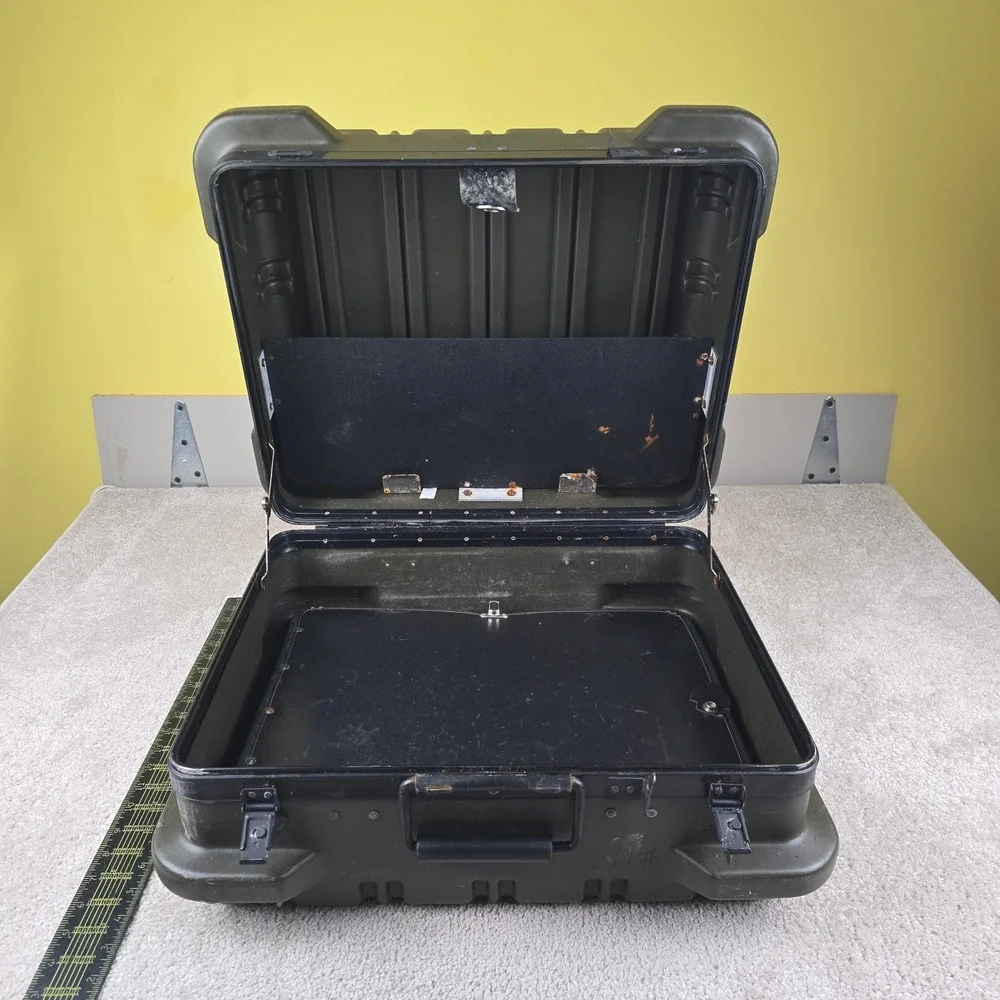 Jensen Tool Case Olive Drab Hard Shell Heavy Duty Field Service Kit Case
